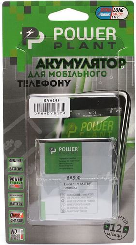 Акумулятор PowerPlant Sony Ericsson BA900