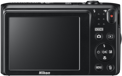 Цифрова фотокамера Nikon Coolpix A300 чорна