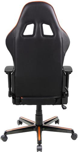 Крісло для геймерів DXRACER FORMULA OH/FH08/NO чорне з оранжевим вставками