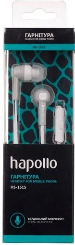 Фото: Навушники HAPOLLO HS-1515 Grey № 5 | KTC
