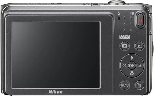 Фото: Цифрова фотокамера Nikon Coolpix A300 срібляста + чохол + SD 8ГБ № 7 | KTC