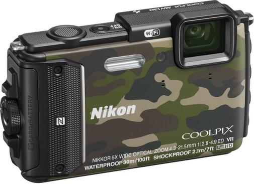 Цифрова фотокамера Nikon Coolpix AW130 Camouflage