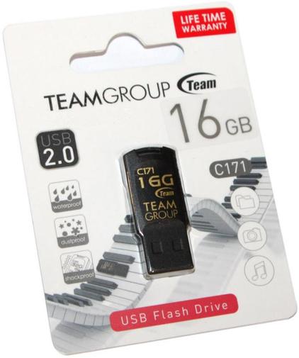 Флешка USB Team C171 16 ГБ (TC17116GB01) чорна