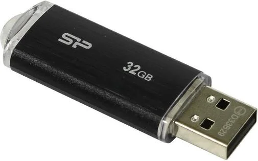 Фото: Флешка USB Silicon Power Ultima U02 32GB Black (SP032GBUF2U02V1K) № 5 | KTC