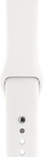 Смарт годинник Apple Watch Series 1 A1803 42mm Silver Aluminium with White Sport Band (MNNL2FS/A)