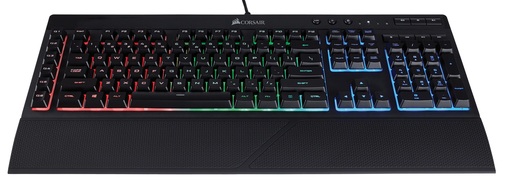 Клавіатура, Corsair Gaming K55 RGB, USB Чорна (CH-9206015-NA)