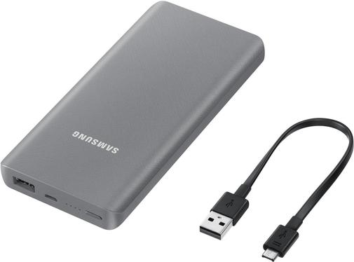 Батарея універсальна Samsung 10000mAh Grey/Silver (EB-P3000BSRGRU)