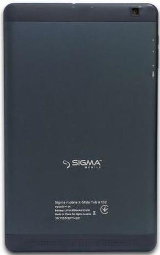 Планшет SIGMA X-treame X-Style A102 Blue