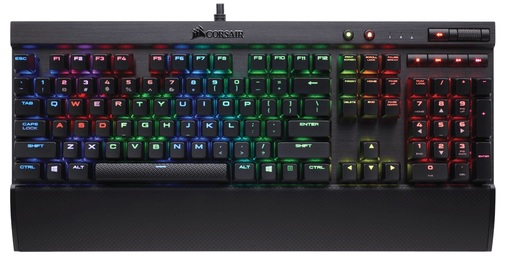 Клавіатура Corsair K70 LUX RGB Cherry MX RGB Red Black (CH-9101010-EU)