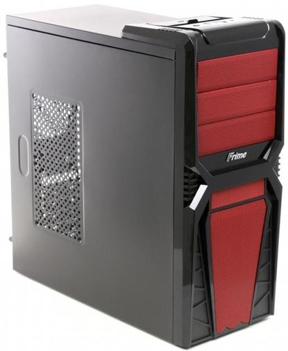 Корпус для ПК Frime 550BR 400W Black/Red