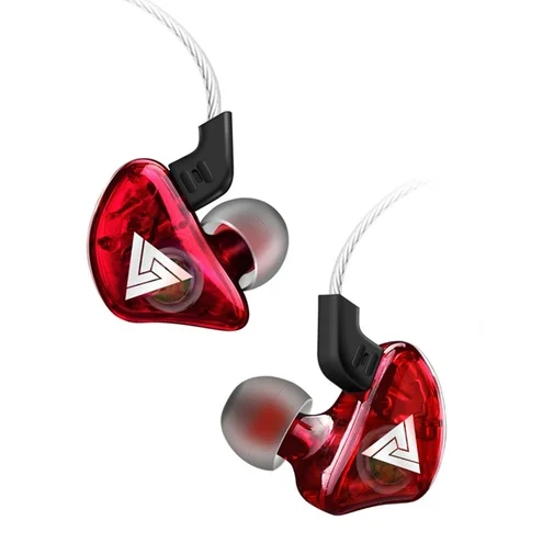 Фото: Навушники QKZ CK5 Red № 7 | KTC