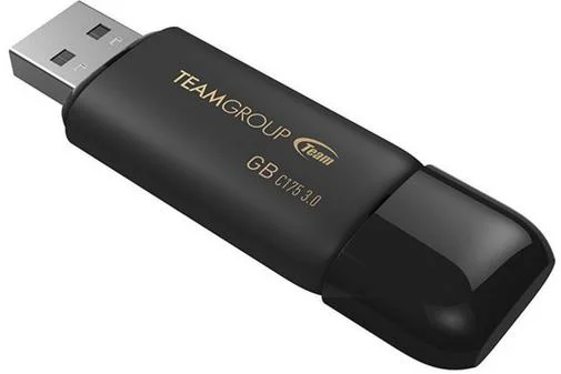 Фото: Флешка USB Team C175 128GB TC1753128GB01 Pearl Black № 6 | KTC