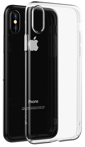 Чохол Devia for iPhone X - Fruit Case Clear