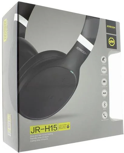 Фото: Гарнітура JoyRoom JR-H15 Black № 6 | KTC