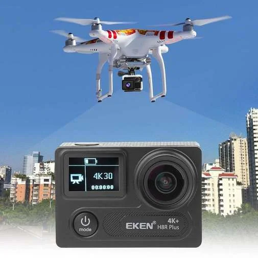 Фото: Екшн-камера Eken H8R Plus Black № 19 | KTC