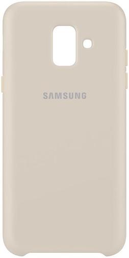 for Samsung A6 2018/A600 - Dual Layer Cover Gold