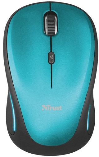 Миша Trust Yvi FX Wireless Blue (22334)