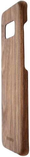 for Samsung S8 Plus - Wooden Case Black Walnut / Light Brown