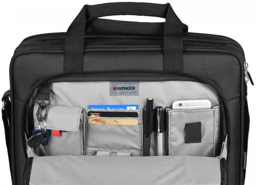 Фото: Сумка для ноутбука Wenger Prospectus 600649 Black № 11 | KTC