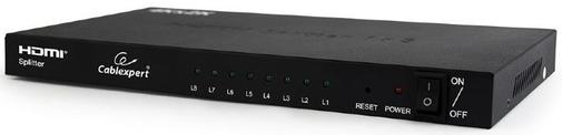 Сплітер HDMI-Femal (на 8 моніторів) v.1.4 Cablexpert Black