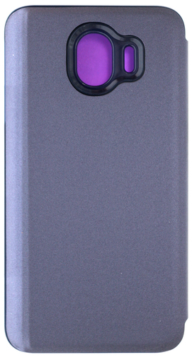 for Samsung J4 2018 - MIRROR View cover Purple