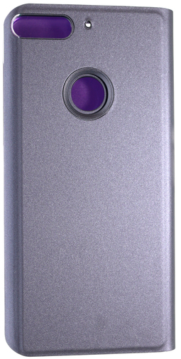 for Huawei Y7 Prime - MIRROR View cover Purple