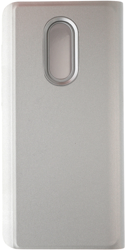 for Xiaomi redmi 5 Plus - MIRROR View cover Silver