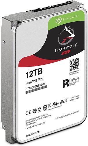 Жорсткий диск Seagate IronWolf Pro 12TB ST12000NE0007