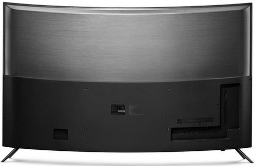 Телевізор LED Kivi 55UC50GU Curved (Smart TV, Wi-Fi, 3840x2160) Gray