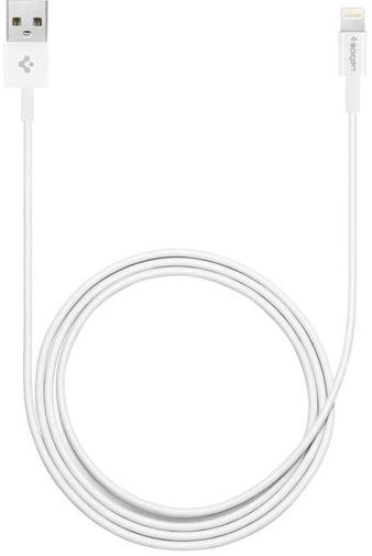 Кабель Spigen Essential C10LS AM / Lightning 1m White (SGP11575)