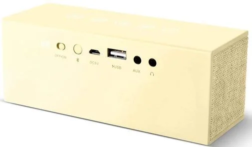 Фото: Портативна колонка Fresh 'N Rebel Rockbox Brick Fabriq Edition Bluetooth Buttercup (1RB3000BC) № 7 | KTC