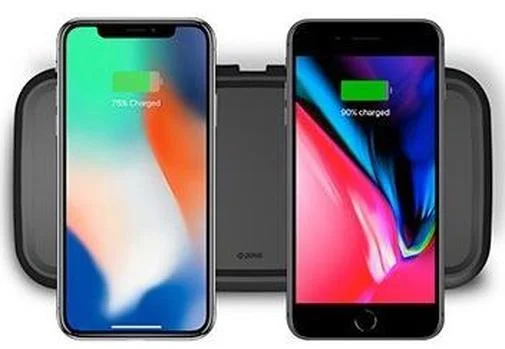 Фото: Бездротова зарядна станція Zens Dual Fast Wireless Charger 10W Black (ZEDC02B/00) № 5 | KTC