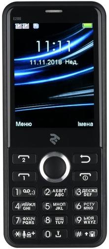 Мобільний телефон 2E E280 DS Black