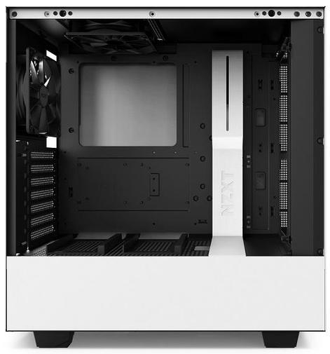 Корпус для ПК NZXT H500 Black/ White (CA-H500B-W1)