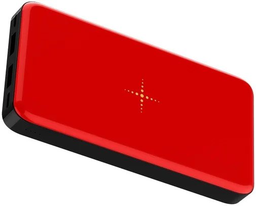 Фото: Безпровідна універсальна батарея Parkman Power Bank M16pdi 10000mAh Red (M16pdi Red) № 9 | KTC