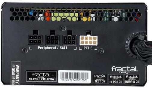 Блок живлення FRACTAL DESIGN Integra M 650W (FD-PSU-IN3B-650W-EU)