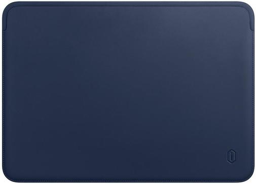 Чохол для ноутбука Wiwu for 13 MacBook Air 2017 - PU Leather Sleeve Navy Blue