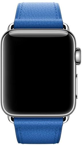 Ремінець Apple Classic Buckle for Apple Watch 42mm Electric Blue (MRP52)