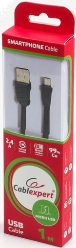 Кабель Cablexpert AM / Micro USB 1m Black (CCPB-M-USB-02BK)