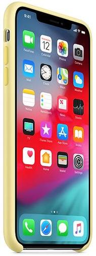 Чохол-накладка Apple для iPhone Xs - Silicone Case Mellow Yellow