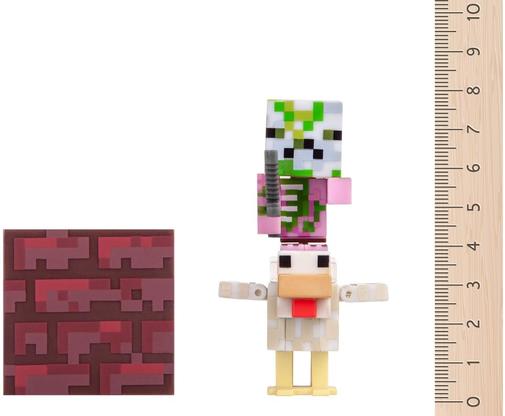 Ігрова фігурка Minecraft Zombie Pigman Jockey серія 4 7cm