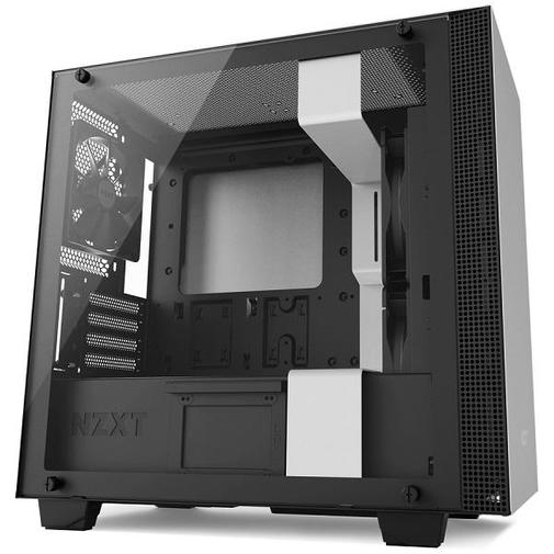 Корпус для ПК NZXT H400 Black / White (CA-H400B-W1)