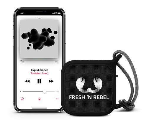  Портативна акустика Fresh 'N Rebel Rockbox Pebble Small Ink (1RB0500BL)