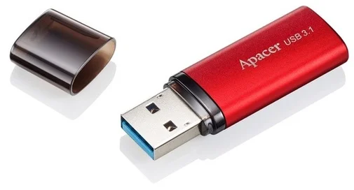 Фото: Флешка USB Apacer AH25B 128GB Red (AP128GAH25BR-1) № 6 | KTC