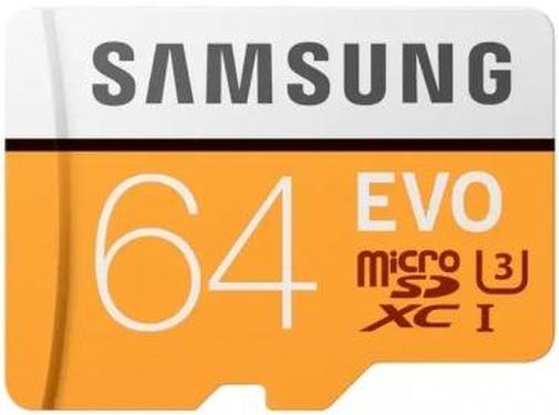 Карта пам'яті Samsung Evo Micro SDXC 64GB MB-MP64GA/APC