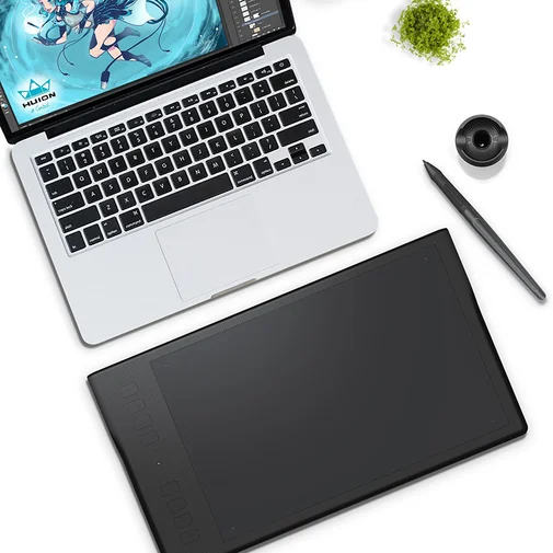 Фото: Графічний планшет Huion Inspiroy Q11K + рукавичка (Q11K) № 11 | KTC