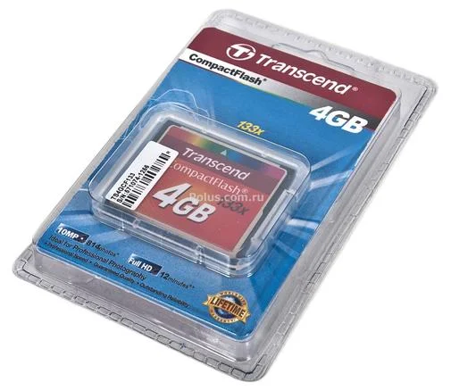 Фото: FLASH пам'ять Transcend CompactFlash 4GB (TS4GCF133) № 4 | KTC