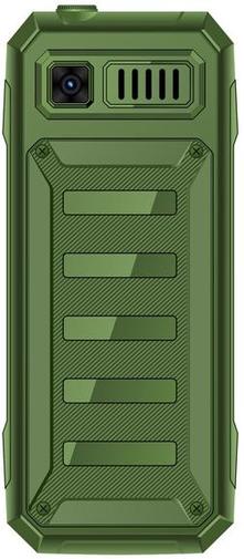Мобільний телефон ERGO F248 Defender Green