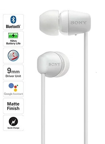 Фото: Гарнітура Sony WI-C200 White (WIC200W.CE7) № 5 | KTC