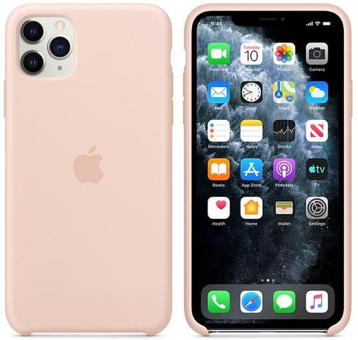 Чохол-накладка Apple для iPhone 11 Pro Max - Silicone Case Pink Sand
